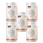 Kit 5X True Whey Protein Hidrolisado e Isolado - 728g Natural - True Source