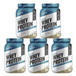 Kit 5X Ultra Whey Protein - 907g Baunilha - Shark Pro
