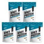 Kit 5X Ultra Whey Protein - 907g Refil  Banana com Canela - Shark Pro