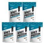 Kit 5X Ultra Whey Protein - 907g Refil Chocolate com Avel� - Shark Pro