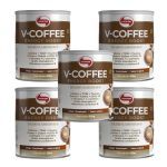 Kit 5X V-Coffee Energy Boost - 220g Sabor Original - Vitafor