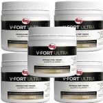 Kit 5X V - Fort Ultra  Pr� Treino -  240g Lim�o - Vitafor