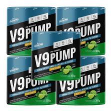 Kit 5X V9-Pump Pre Workout - 300g Lim�o - Shark Pro