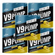 Kit 5X V9-Pump Pre Workout - 300g Maracuj� - Shark Pro