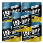 Kit 5X V9-Pump Pre Workout - 300g Maracuj� - Shark Pro