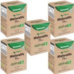 Kit 5X Vegan - Hialurolife Plus �cido Hialur�nico + Vit C + Vit E - 30 C�psulas - VitaminLife