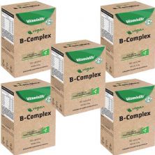Kit 5X Vegan B Complex - 60 C�psulas - VitaminLife