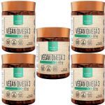 Kit 5X Vegan Omega 3 Dha 430mg - 60 C�psulas - Nutrify