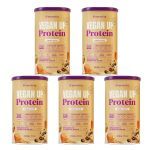 Kit 5X Vegan UP Protein - 450g Caramel Coffee - Sanavita