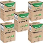 Kit 5X Vegan Vitamin B12 + Spirulina - 60 C�psulas - VitaminLife