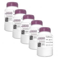 Kit 5X Veinox - 120 C�psulas - Power  Supplements