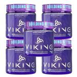 Kit 5X Viking Pre Workout - 300g Abacaxi com Coco - Canibal