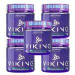 Kit 5X Viking Pre Workout - 300g Ma�� Verde - Canibal