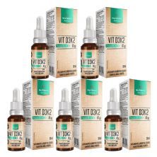 Kit 5X VIT D3K2 - 20ml Menta e Lim�o - Nutrify