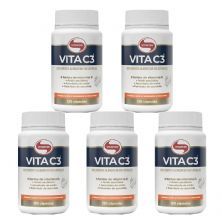Kit 5X Vita C3 - 120 C�psulas - Vitafor