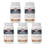 Kit 5X Vita C3 - 120 C�psulas - Vitafor
