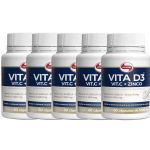 Kit 5X Vita D3 + Vit C + Zinco - 60 C�psulas - Vitafor