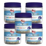 Kit 5X Vitabear - 60 Gomas Sabor Natural de Frutas  - Vitafor