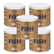Kit 5X Vital Mini Fish - 250mg 60 C�psulas - Vital �tman
