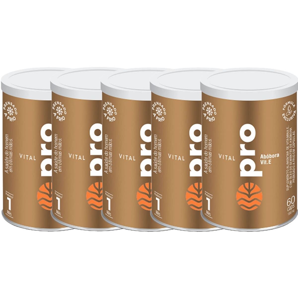 Kit 5X Vital Pro - 60 C�psulas - Vital �tman