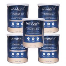 Kit 5X Vitamina B12 - 60 C�psulas - LetsBe Nutrition