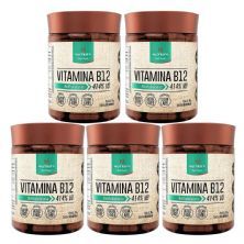 Kit 5X Vitamina B12 - 60 C�psulas - Nutrify