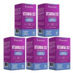 Kit 5X Vitamina B12 - 60 C�psulas - Sanavita