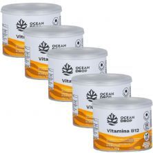 Kit 5X Vitamina B12 - 60 Comprimidos - Ocean Drop