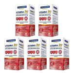 Kit 5X Vitamina B12 Metilcobalamina - 60 Comprimidos - Catarinense