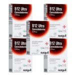 Kit 5X Vitamina B12 Ultra - 60 C�psulas - Katigu�