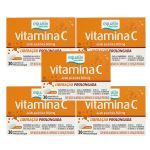 Kit 5X Vitamina C 500mg - 30 Comprimidos - Equaliv