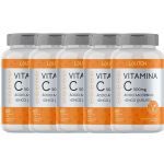 Kit 5X Vitamina C + Zinco 500mg - 60 C�psulas Lauton Nutrition