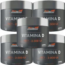 Kit 5X Vitamina D 2.000UI - 30 C�psulas - New Millen