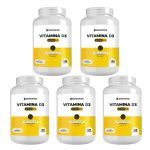 Kit 5X Vitamina D 2000UI - 120 Softgels - NewNutrition