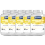 Kit 5X Vitamina D3 2000UI - 60 C�psulas - NewNutrition