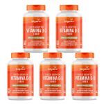 Kit 5X Vitamina D3 2000ui Azeite de Oliva - 60 C�psulas - Bigens