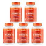 Kit 5X Vitamina D3 2000ui Com TCM - 60 C�psulas - Bigens