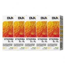 Kit 5X Vitamina D3 K2 - 20ml Lim�o - Dux