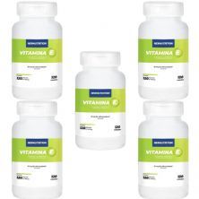 Kit 5X Vitamina E - 120 C�psulas - NewNutrition