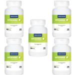 Kit 5X Vitamina E - 120 C�psulas - NewNutrition