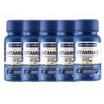 Kit 5X Vitamina E 400mg - 30 C�psulas - Catarinense Nutri��o