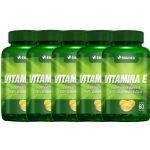 Kit 5X Vitamina E - 60 C�psulas - Herbamed