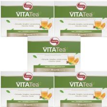 Kit 5X VitaTea -  30 Sach�s de 2g - Vitafor