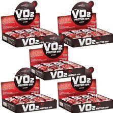 Kit 5X VO2 PROTEIN BAR - 12 Unidades 30g Chocolate - IntegralM�dica