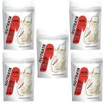 Kit 5X W100 Whey Concentrado - 900g Refil Baunilha - Nutrata