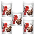 Kit 5X W100 Whey Concentrado - 900g Refil Double Chocolate - Nutrata