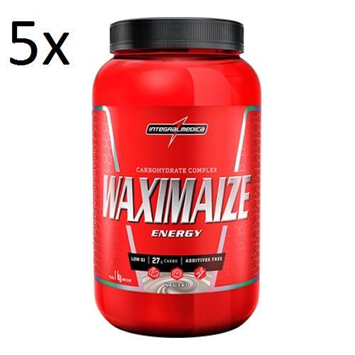 Kit 5X Waximaize Energy - 1000g - IntegralM�dica