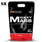 Kit 5X Waxy Mass - 3000g Refil Baunilha - BodyBuilders