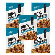 Kit 5X Whey 100% - 1 Sach� 40g Pa�oca - Shark Pro