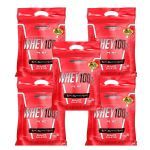 Kit 5X Whey 100% Pure - 907g Refil Gelato Di Latte - Integral M�dica